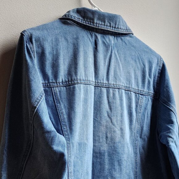 Ci Sono Light Wash Jean Jacket Size XL - Picture 10 of 16